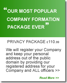 Company Formation Privacy Package